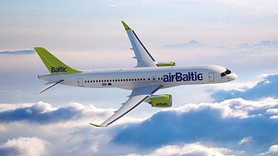 Bombardier livre le premier avion CS300 à Air Baltic