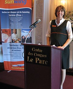 Les séminaires de formation de Sunwing à Laval et Trois-Rivières font salle comble