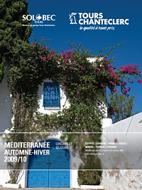 La brochure Méditerranée 2009-10 de Tours Chanteclerc/Solbec Tours est sortie