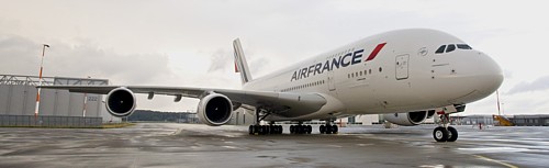 Air France réceptionne son premier Airbus A380 