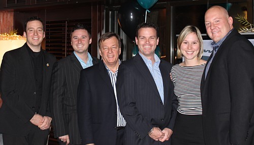 Jean Laflamme, Christian Roussin, Louis Gosselin, Richard Bartrem, Claude-Hélène Faucher et Steven Goulding