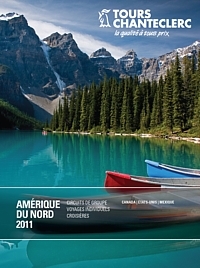 La brochure Amérique du Nord 2011 de Tours Chanteclerc en agence dès le début de la semaine prochaine