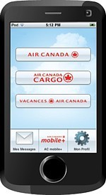 Vacances Air Canada premier voyagiste à lancer son application mobile