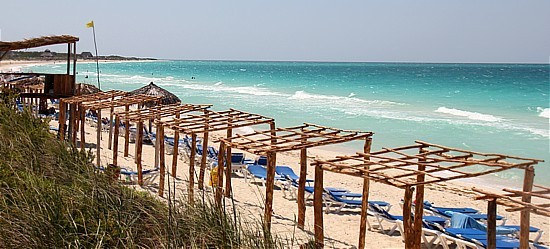 La plage du Melia Las Dunas, à Cayo Santa Maria.