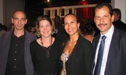 Selim Hocini Resp. Admin et Armelle Tardy-Joubert Directeur Canada d'Atout France, Karine Roy-Camille et Yvan Sobesky, Directeur général du CMT