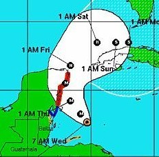 L'ouragan Rina menace la côte mexicaine