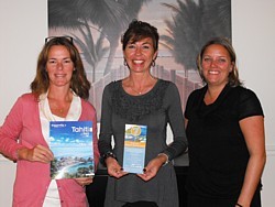 Josée Casavant, Brigitte Gagné et Marie-Claude Thériault (responsable du développement des affaires pour la région de Québec)