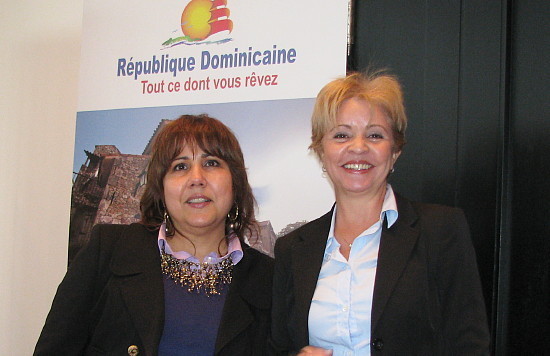 Suzie Romero et Susana Rosa du Bureau de tourisme de la République dominicaine à Montréal