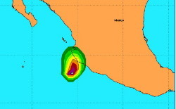 L'ouragan Bud faiblit en approchant de la côte pacifique du Mexique