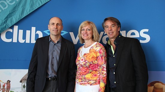 Marc Brossard, directeur exploitation et services aux membres; Susan Bowman, vice-président marketing et relations avec industries; et Yves Lalumière, président de TDC