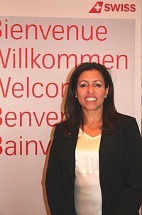 Mina Cicale, la nouvelle directrice générale de Swiss pour le Canada.