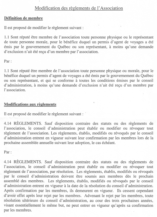 Malgré le peu de mobilisation et le peu de moyens l' AAVQ garde le cap et demeure optimiste