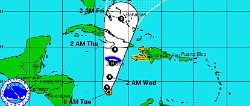 La tempête tropicale Sandy menace la Jamaïque