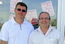 Sylvain Lastère, Président du Groupe Atrium et Antoine Manicacci