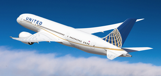 Le Boeing 787 Dreamliner de United Airlines effectue son premier vol commercial