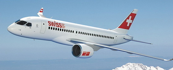 CSeries 100: SWISS félicite Bombardier