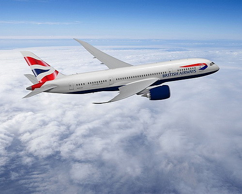 Le premier Boeing 787 de British Airways sur Toronto