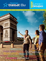 Vacances Transat présente son Guide de l’agent – groupes Europe 2013-2015