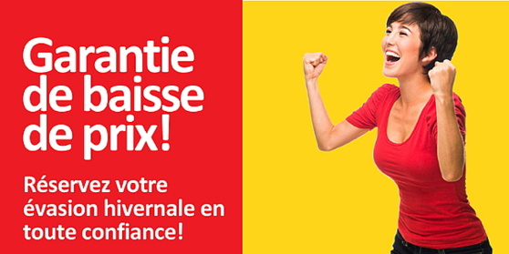 La garantie en cas de baisse de prix de Vacances Sunquest est de retour