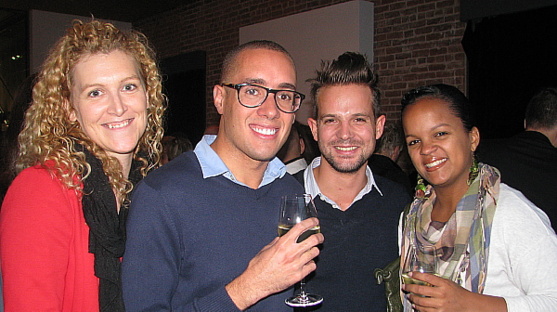 Mélanie Paul-Hus, dir. adj. d'Atout France, Antoine Omère du Tourisme martiniquais , Sébastien Combe d'Atout France et Jessica Marie du Tourisme Martiniquais.