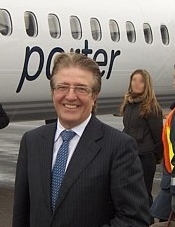 Robert Deluce PDG de Porter Airlines ( archives )