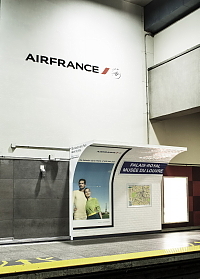 Air France offre aux Montréalais l’impression d’être dans le métro de Paris