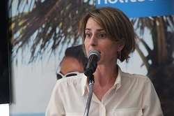 La directrice générale de Transat Tours Canada, Annick Guérard