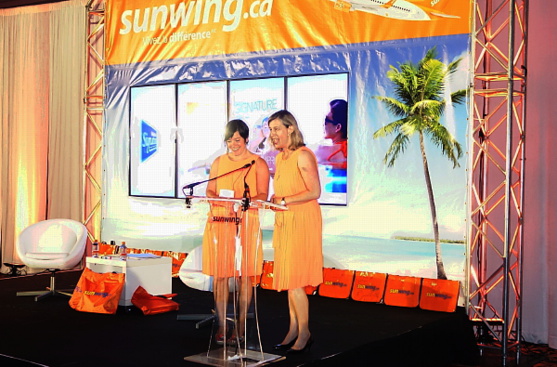 Lancement 2015/2016: le Groupe de Voyages Sunwing fait salle comble à Laval