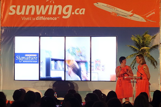 Lancement 2015/2016: le Groupe de Voyages Sunwing fait salle comble à Laval