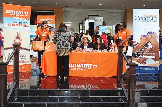 Lancement 2015/2016: le Groupe de Voyages Sunwing fait salle comble à Laval