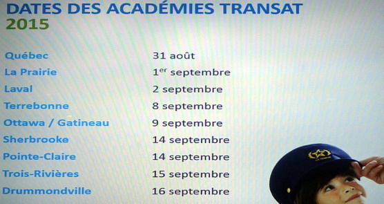 Transat lance sa programmation Sud 2015-2016 