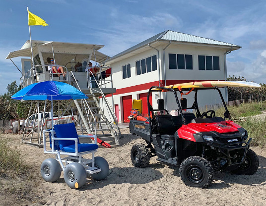 Martin County Beach Wheelchair