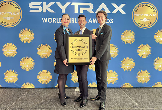 Air Transat nommée Meilleure compagnie aérienne loisirs au monde aux World Airline Awards 2024 de Skytrax