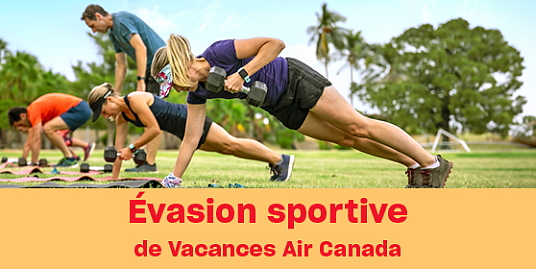 Vacances Air Canada lance une nouvelle évasion sportive en partenariat avec Bahia Principe Hotels & Resorts