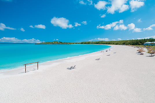 Le site du futur Beaches Exuma