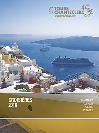 Tours Chanteclerc vous présente ses toutes nouvelles brochures Soleil de Méditerranée 2015-2016 et Croisières 2016.