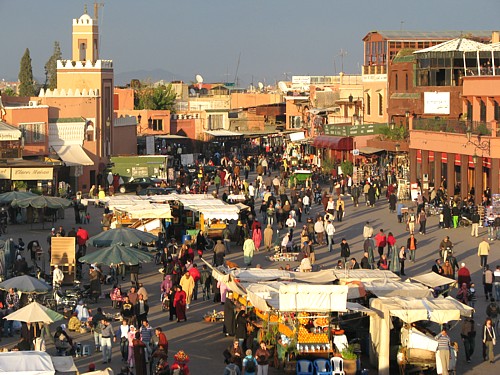 Place Djamaa El-Fna à Marrakech (archives)