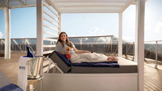 MSC Croisières choisit Drew Barrymore comme marraine de son nouveau fleuron MSC World America