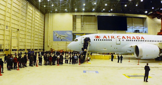 Air Canada régale l'industrie à l'ombre de son Dreamliner