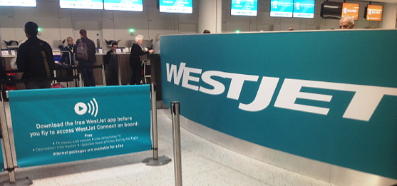 Westjet très présente à Londres-Gatwick