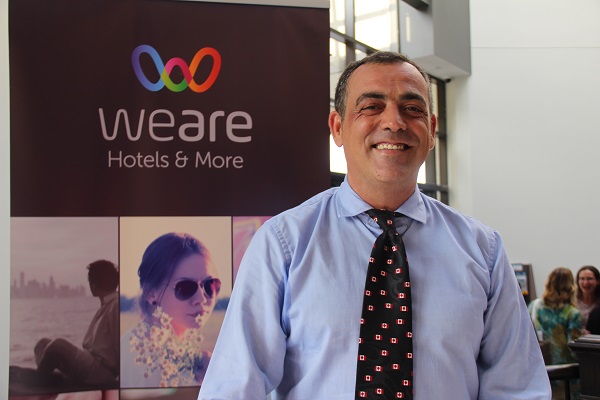 Clemente Gomez Rubio, directeur commercial pour Weare Hotels