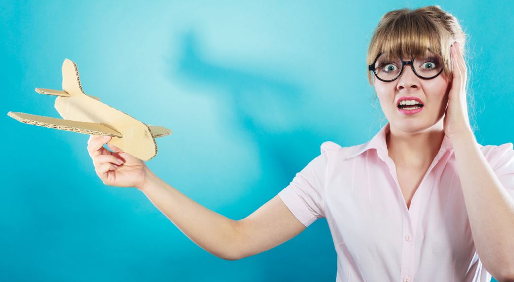 Une peur bleue de prendre l'avion ?