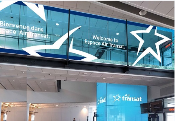 Transat et Aéroports de Montréal dévoilent l’Espace Air Transat