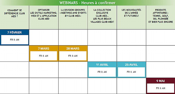 Club Med lance le 7 février son parcours de formation  « Spécialiste Club Med » pour l’année 2017