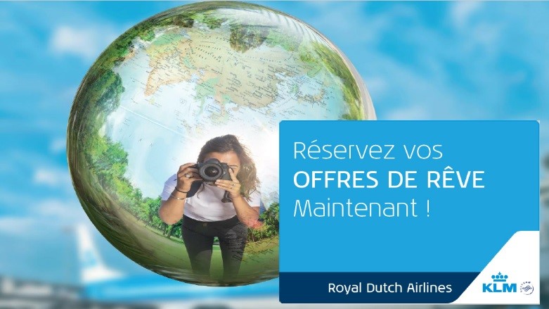 KLM lance ses « Offres de rêve » à partir de 748 $*