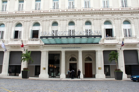 la façade du Gran Manzana Kempinski