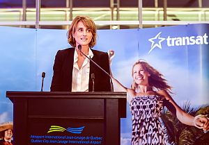 Annick Guérard, directrice générale de Transat Tours Canada