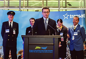 Jean-François Lemay, directeur général d’Air Transat