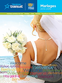 Vacances Transat et Nolitours lancent leur brochure Mariages 2014-2015