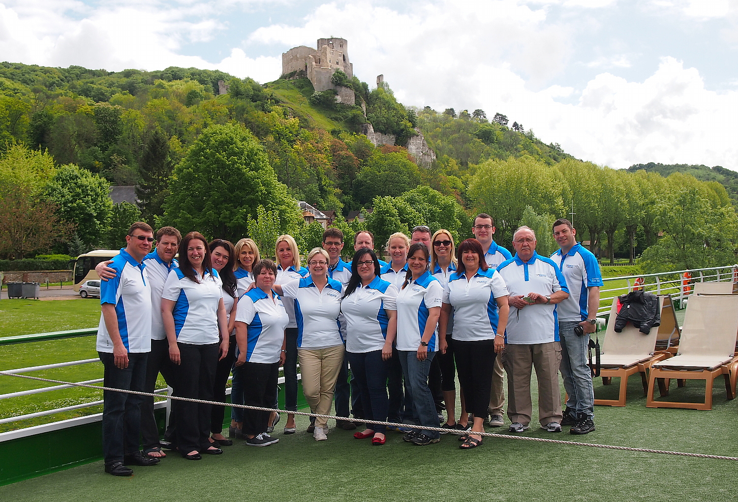 Photo prise au Château Gaillard à Les Andelys